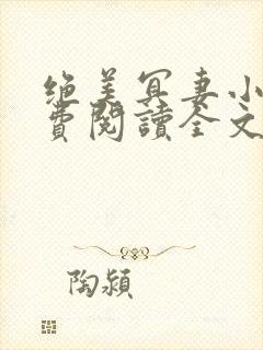 绝美冥妻小说免费阅读全文