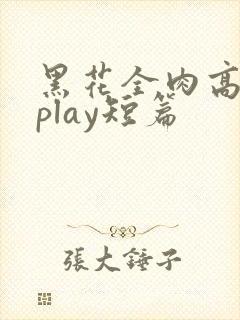 黑花全肉高h湿play短篇