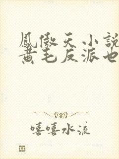 凤傲天小说里的黄毛反派也想幸福在线阅读