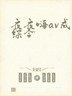 夜夜嗨av成人综合封面