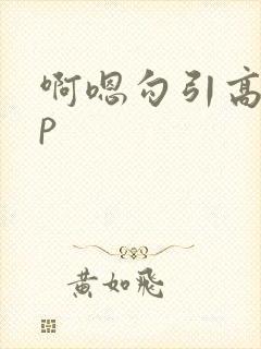 啊嗯勾引高hnp封面