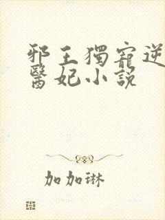 邪王独宠逆天小医妃小说封面