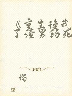 《重生后我嫁给了渣男的死对头》封面