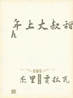 年上大叔甜宠文h