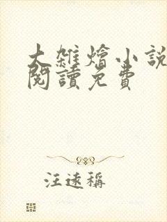 大杂烩小说完整阅读免费