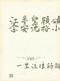 江梦紫顾颂然乔念安沈裕小说