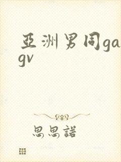 亚洲男同gaygv