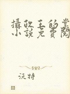 摄政王的掌中娇小说免费阅读封面