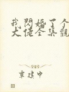 我闪婚了个财阀大佬全集观看