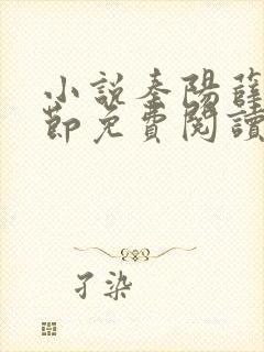 小说秦阳薛冰章节免费阅读全文