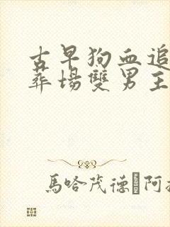 古早狗血追妻火葬场双男主