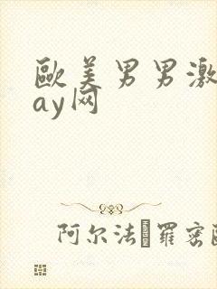 欧美男男激情gay网