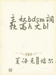 主奴bdsm调教高h文bl封面