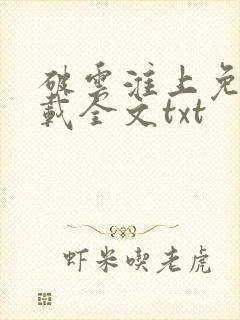 破云淮上免费下载全文txt