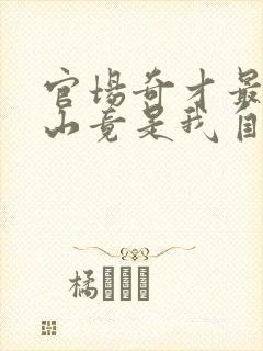 官场奇才最强靠山竟是我自己李霖在线全文