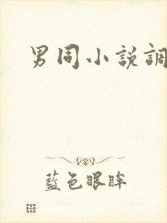 男同小说调教