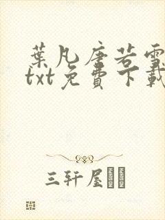 叶凡唐若雪全文txt免费下载封面