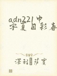 adn221中字夏目彩春