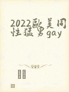 2022欧美同性猛男gay封面