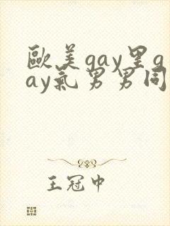 欧美gay里gay气男男同性恋网站