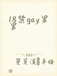 18禁gay男男封面
