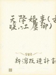 天降婚事(古暖暖,江尘御)
