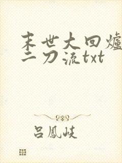 末世大回炉二十二刀流txt