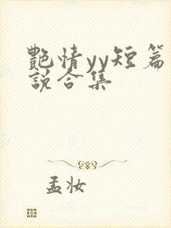 艳情yy短篇小说合集封面