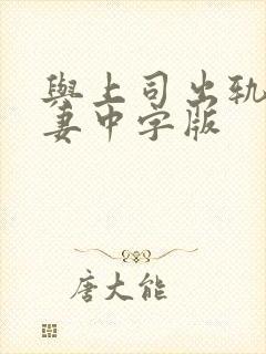与上司出轨的人妻中字版