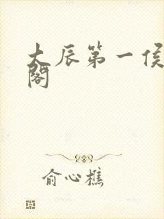 大辰第一侯笔趣阁