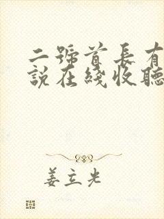 二号首长有声小说在线收听封面