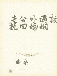 老公外遇该怎么挽回婚姻