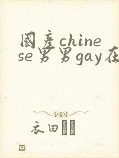 国产chinese男男gay在线播放