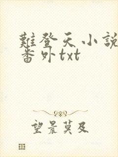 难登天小说完整番外txt