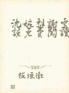 沈婉梨谢云迟小说免费阅读最新章节封面