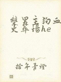 双男主狗血追妻火葬场he