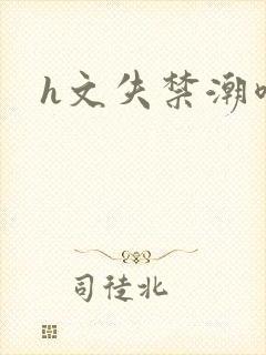 h文失禁潮喷