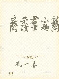 容子君小说免费阅读笔趣阁在线阅读封面