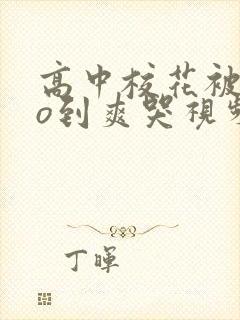 高中校花被cao到爽哭视频