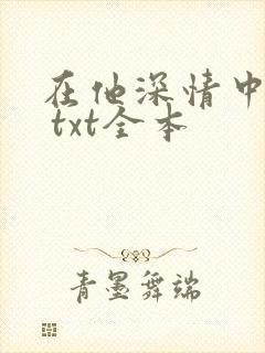 在他深情中陨落 txt全本