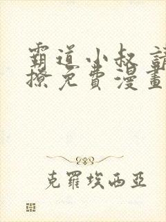 霸道小叔 请轻撩免费漫画封面