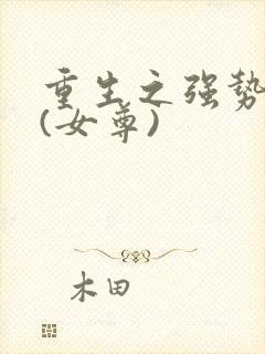 重生之强势宠夫(女尊)