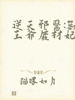 逆天邪医:兽黑王爷废材妃