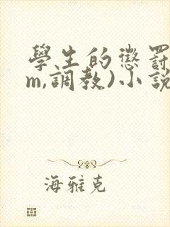 学生的惩罚(sm,调教)小说封面