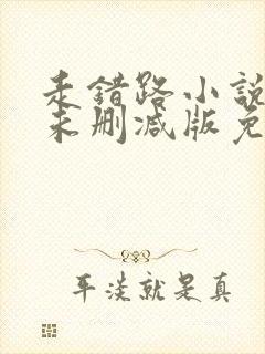 走错路小说全文未删减版免费阅读封面