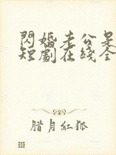 闪婚老公是总裁短剧在线全集