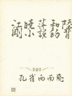 江晓萍和陆华吴刚小说的背景