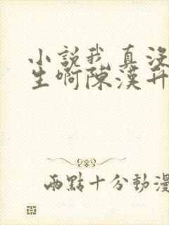 小说我真没想重生啊陈汉升封面