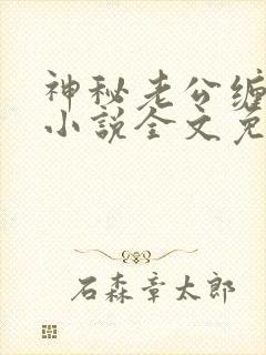 神秘老公缠上我小说全文免费阅读