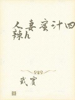 人妻蜜汁四溢高辣h